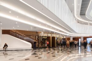 Zaryadye Concert Hall in Moscow with HIMACS; Design: Reserve; Zpracovatel: Zolt Group; Foto: Ilya Ivanov